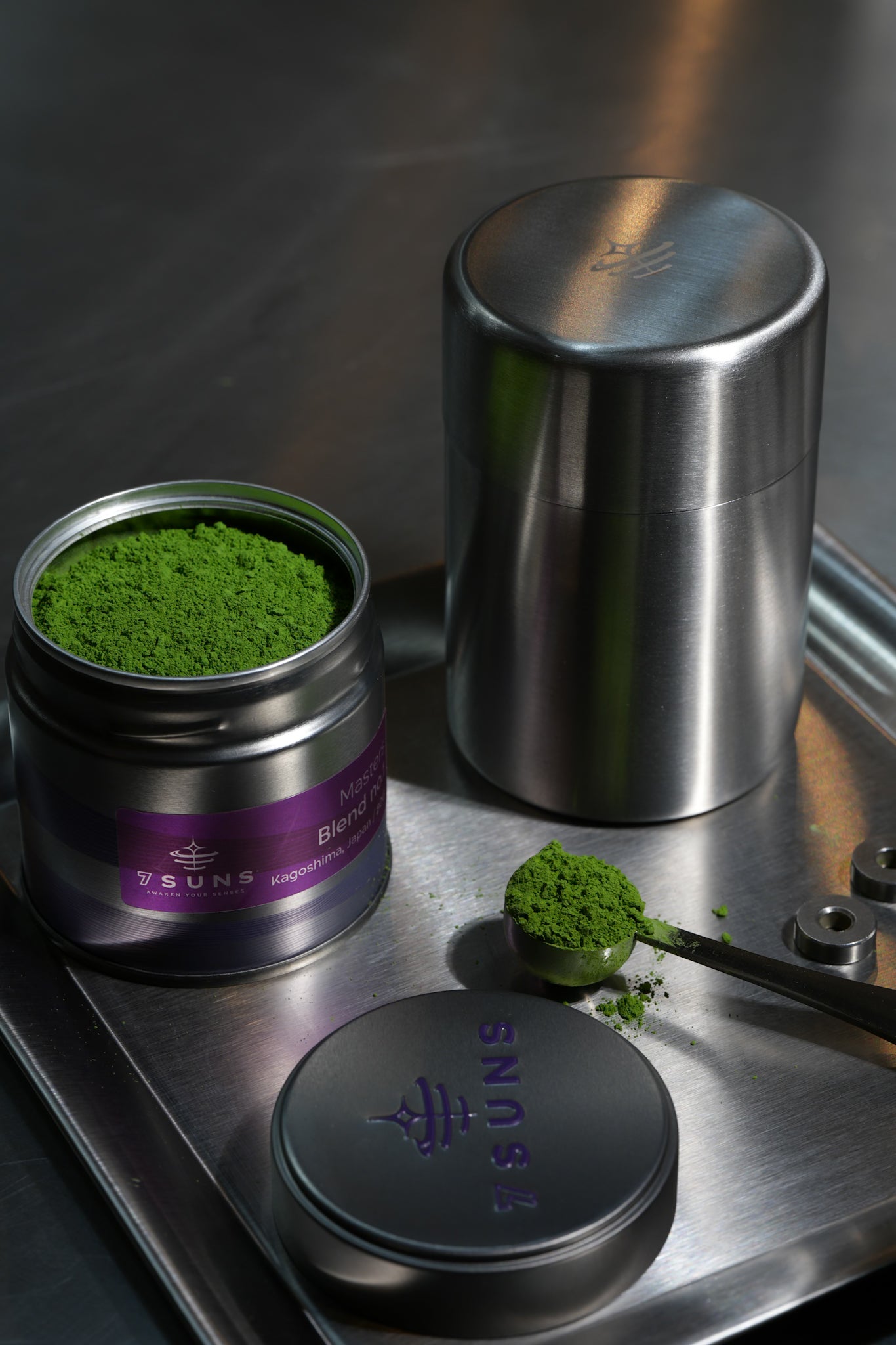 Matcha Storage Tin