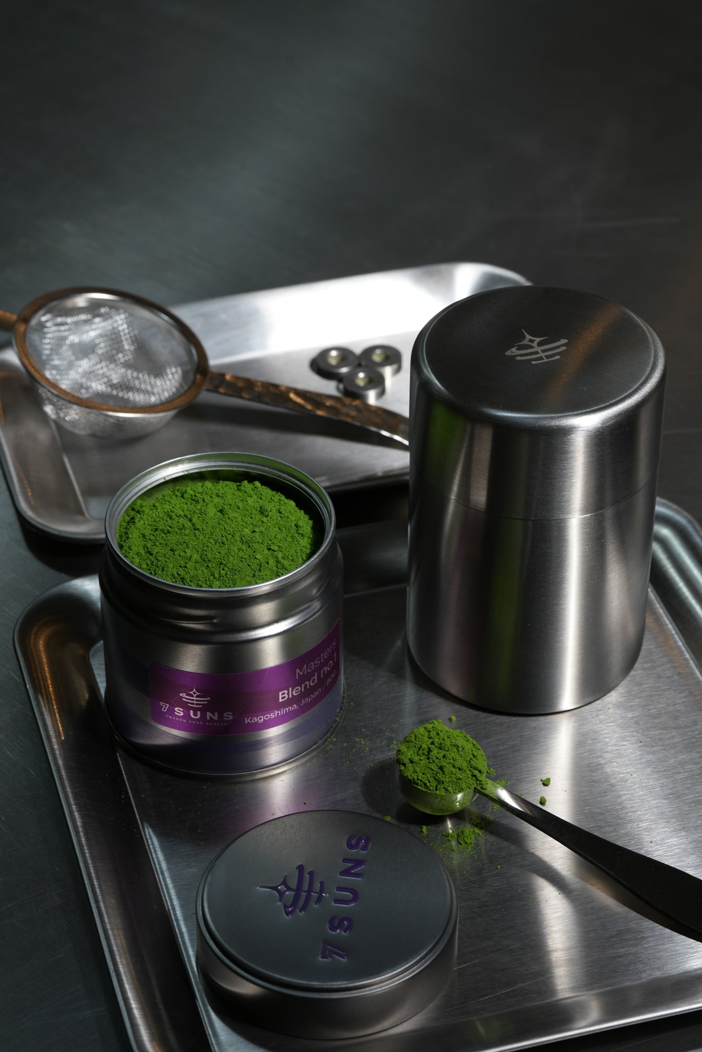 Matcha Storage Tin
