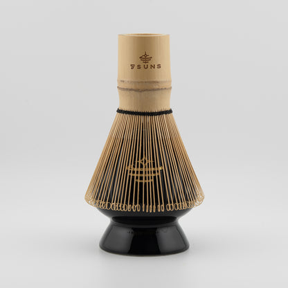 Ceramic Chasen Holder Stand (Black & Gold)