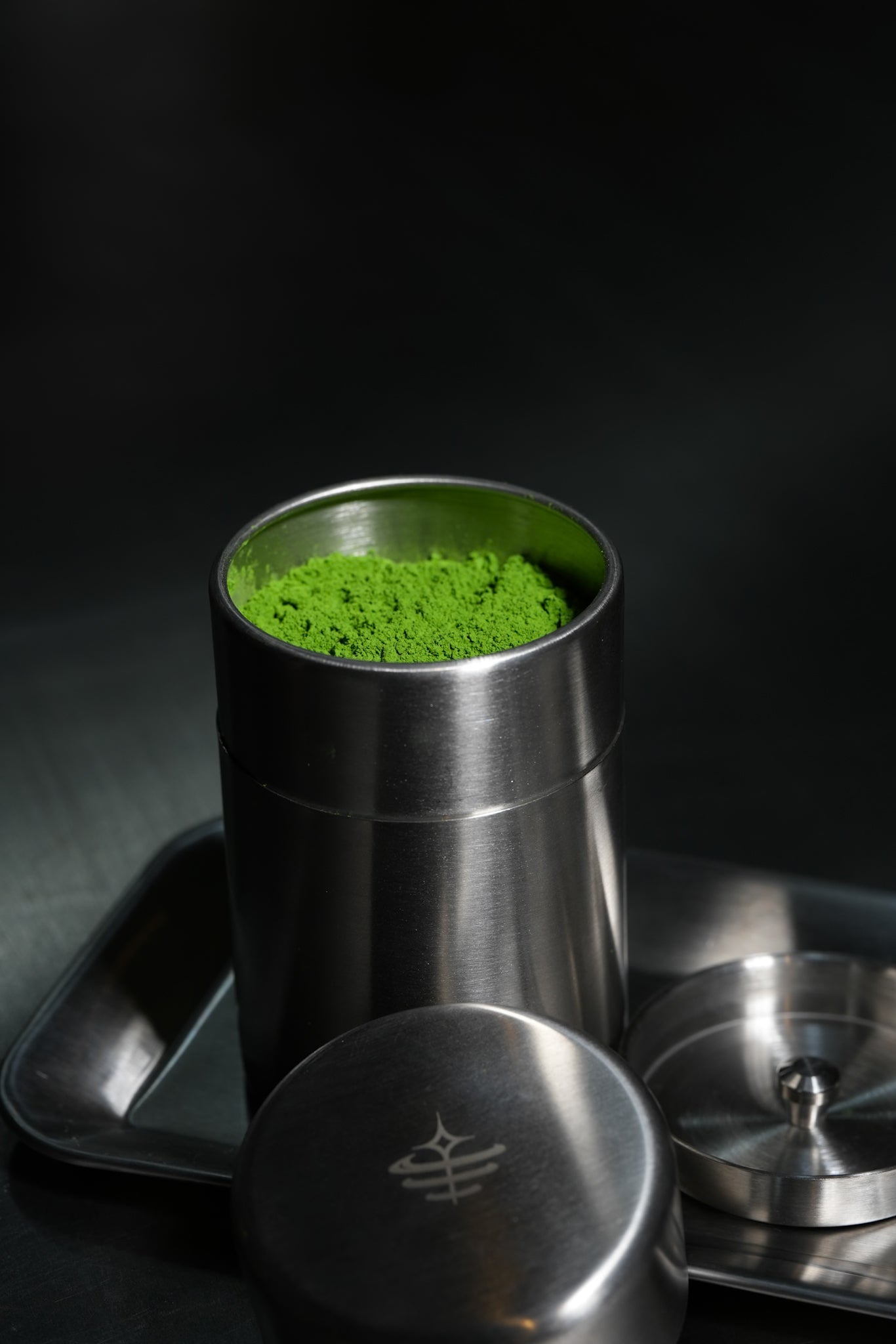 Matcha Storage Tin