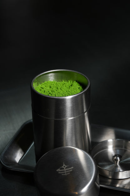 Matcha Storage Tin