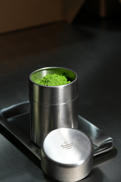 Matcha Storage Tin