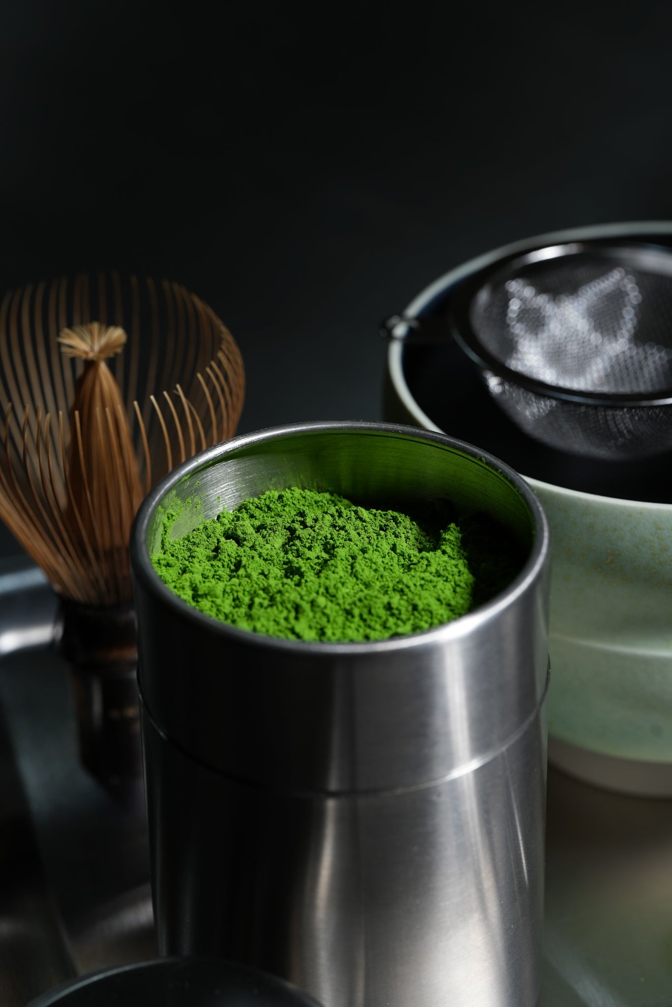Matcha Storage Tin